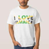 I LIEBE JAMAICA T-Shirt (Vorderseite)