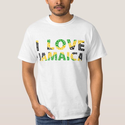 I LIEBE JAMAICA T-Shirt (Vorderseite)