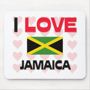 I Liebe Jamaika Mousepad