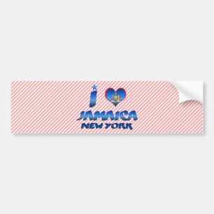 I Liebe Jamaika, New York Autoaufkleber