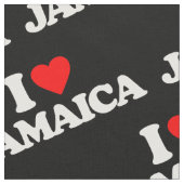 I LIEBE JAMAIKA STOFF (Nahaufnahme)