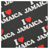 I LIEBE JAMAIKA STOFF (Muster)