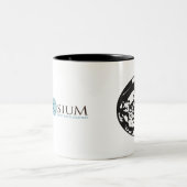 I Liebe James Joyce Zweifarbige Tasse (Mittel)