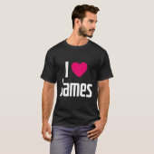 I Liebe James K He I He James T-Shirt (Vorne ganz)