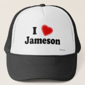 I Liebe Jameson Truckerkappe (Vorderseite)