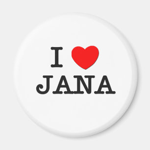 I Liebe Jana Magnet