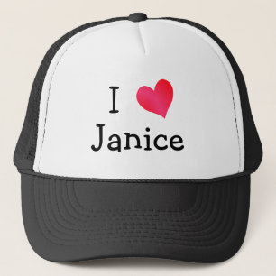 I Liebe Janice Truckerkappe