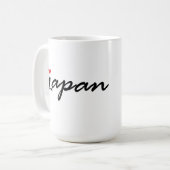 I Liebe Japan Kaffeetasse (Vorderseite Links)