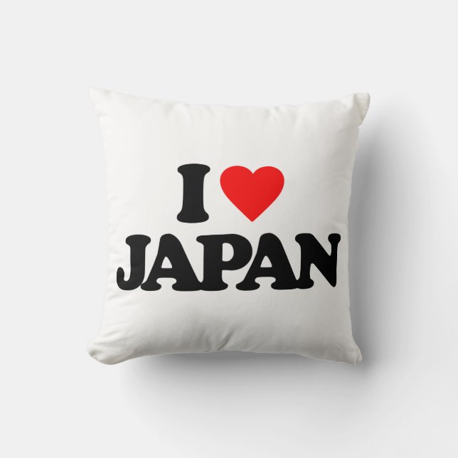 I LIEBE JAPAN KISSEN (Vorderseite)