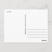 I LIEBE JAPAN POSTKARTE (Rückseite)