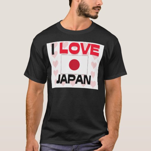 I Liebe Japan T-Shirt (Vorderseite)