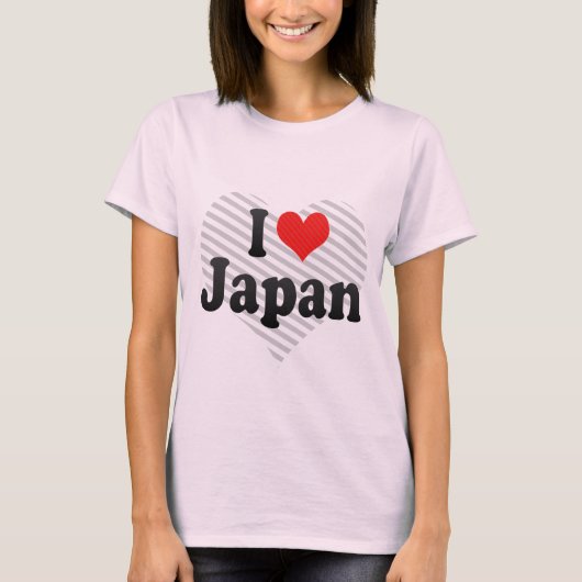 I Liebe Japan T-Shirt (Vorderseite)