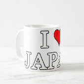 I Liebe Japan Tasse (Vorderseite Links)