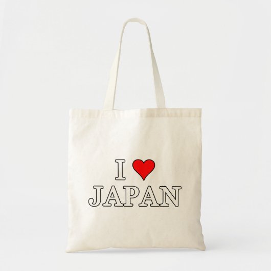 I Liebe Japan Tragetasche (Vorne)