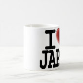 I Liebe JAPAN Verwandlungstasse (Mittel)