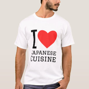 I Liebe japanische Küche T-Shirt
