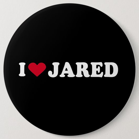 I LIEBE JARED BUTTON (Vorderseite)