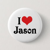 I Liebe Jason Button (Vorderseite)