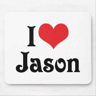 I Liebe Jason Mousepad