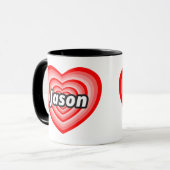 I Liebe Jason Tasse (Vorderseite Links)
