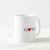 I Liebe-Java-Tasse Kaffeetasse (VorderseiteRechts)