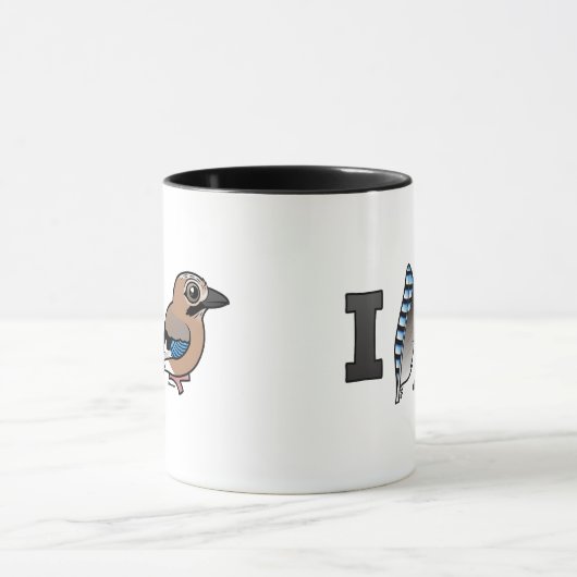 I Liebe-Jay Tasse (Zentrum)