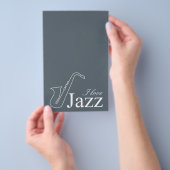 I Liebe Jazz Flyer (Handgriff)