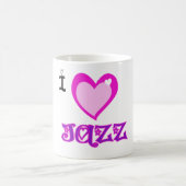 I LIEBE Jazz Kaffeetasse (Mittel)