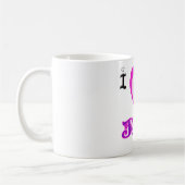 I LIEBE Jazz Kaffeetasse (Links)