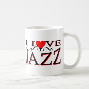I Liebe-Jazz Kaffeetasse