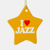 I LIEBE JAZZ KERAMIK ORNAMENT (Rechts)