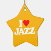 I LIEBE JAZZ KERAMIK ORNAMENT (Links)