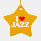 I LIEBE JAZZ KERAMIK ORNAMENT (Hinten)