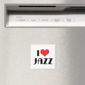 I Liebe Jazz Magnet (In Situ (Geschirrspüler))