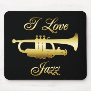 I LIEBE-JAZZ MOUSEPAD