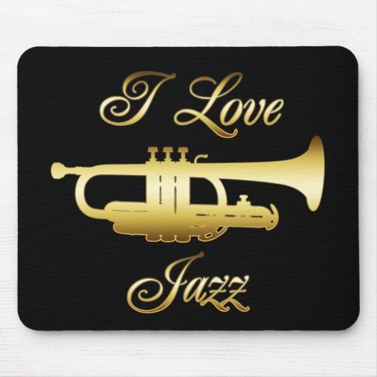 I LIEBE-JAZZ MOUSEPAD (Vorne)