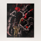 I Liebe Jazz Music Puzzle (Vertikal)