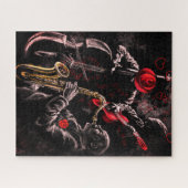 I Liebe Jazz Music Puzzle (Horizontal)