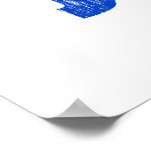 I Liebe Jazz Poster (Ecke)