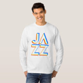 I Liebe Jazz T-Shirt (Vorne ganz)