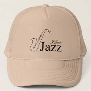 I Liebe Jazz Truckerkappe