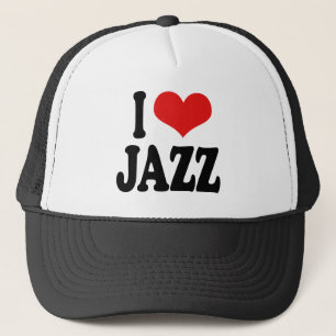 I Liebe-Jazz Truckerkappe