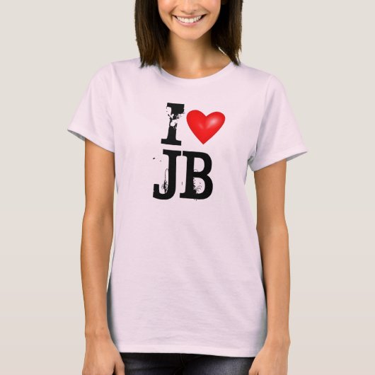 I Liebe JB T-Shirt (Vorderseite)