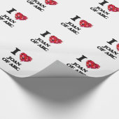 I Liebe Jeanne d'Arc Geschenkpapier (Ecke)