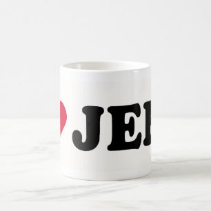 I LIEBE JEFF KAFFEETASSE