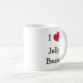 I Liebe Jelly Beans Kaffeetasse (VorderseiteRechts)