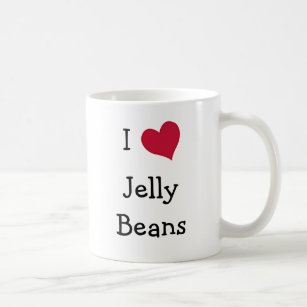 I Liebe Jelly Beans Kaffeetasse
