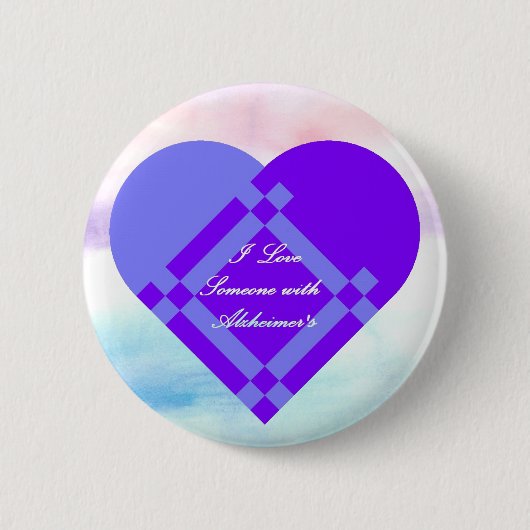 I Liebe jemand Button (Vorderseite)