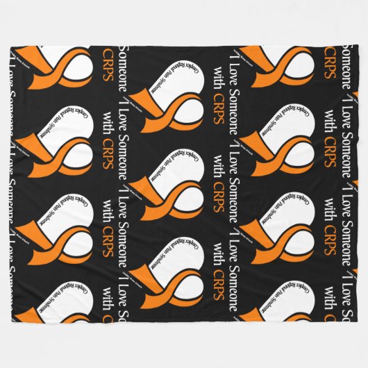 I Liebe Jemand... Herz/Band....................... Fleecedecke (Vorderseite (Horizontal))