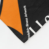 I Liebe Jemand... Herz/Band....................... Fleecedecke (Ecke)